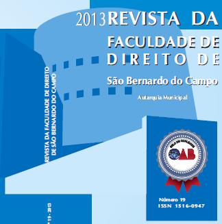Revista da Faculdade de Direito de São Bernardo do Campo, n.19, 2013